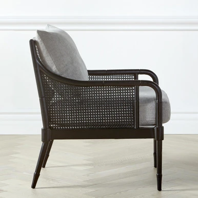 Addison Accent Chair - Matte Black 2 Addison Accent Chair - Matte Black - Image 2