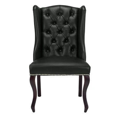 Archer Leather Dining Chair - Espresso 1 Archer Leather Dining Chair - Espresso