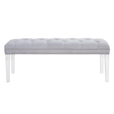 Charlotte Bench - High Gloss White 1 Charlotte Bench - High Gloss White