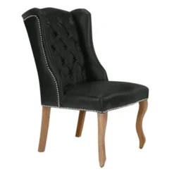 Archer Leather Dining Chair - Wash Oak -Cozy Corner Shop 013147272 10983.1690272336.386.513