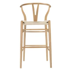 Tia Bar Stool - Natural/Natural