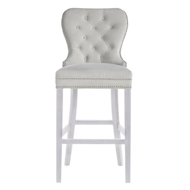 Charlotte Stool - High Gloss White 1 Charlotte Stool - High Gloss White
