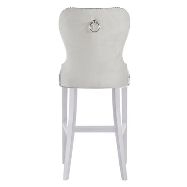 Charlotte Stool - High Gloss White 3 Charlotte Stool - High Gloss White - Image 3
