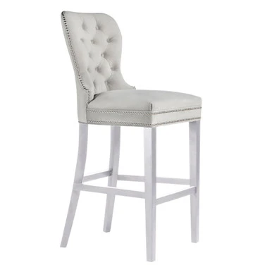 Charlotte Stool - High Gloss White 4 Charlotte Stool - High Gloss White - Image 4
