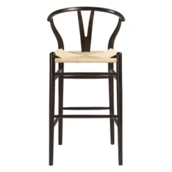 Tia Bar Stool - Walnut/Natural