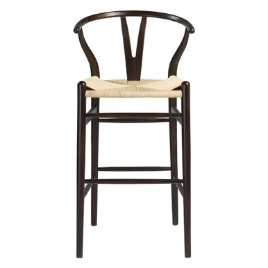 Tia Bar Stool - Walnut/Natural 1 Tia Bar Stool - Walnut/Natural