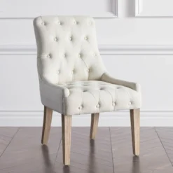 Jen Dining Chair - Wash Oak