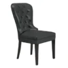 Charlotte Leather Dining Chair - Espresso