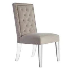 Maxwell Dining Chair With Nailheads - Acrylic 7 Maxwell Dining Chair With Nailheads - Acrylic -Cozy Corner Shop 013565205a 91418.1690277021.386.513