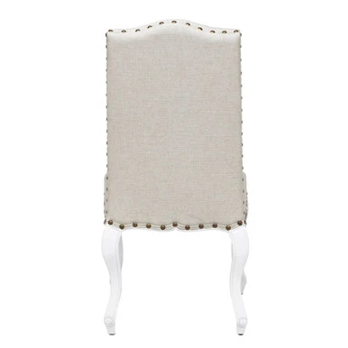 Florette Dining Chair - High Gloss White 3 Florette Dining Chair - High Gloss White - Image 3