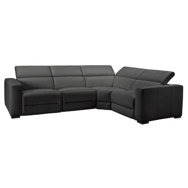 Verona Reclining Leather Sectional 1 Verona Reclining Leather Sectional