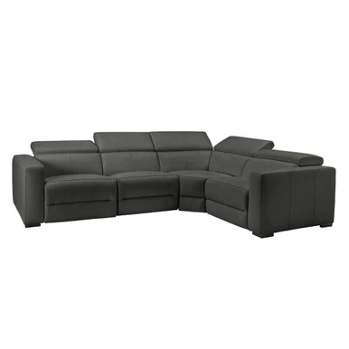 Verona Reclining Leather Sectional 4 Verona Reclining Leather Sectional - Image 4