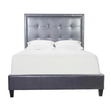 Riley Leather Bed 1 Riley Leather Bed