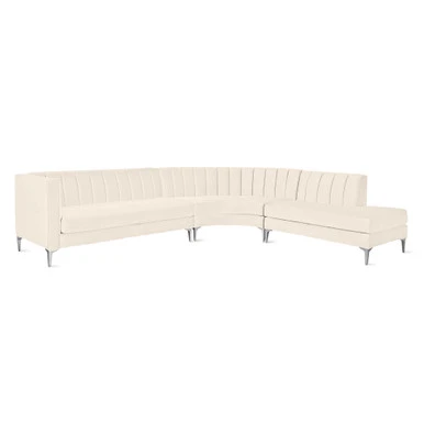 Crestmont Chaise Sectional - 3 PC 1 Crestmont Chaise Sectional - 3 PC