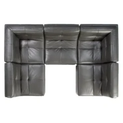 Convo Leather Sectional - Build Your Own