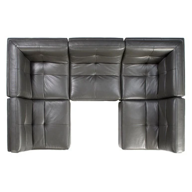 Convo Leather Sectional - Build Your Own 1 Convo Leather Sectional - Build Your Own