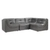 Convo Leather Sectional - 4 PC