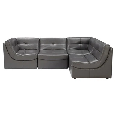 Convo Leather Sectional - 4 PC 9 Convo Leather Sectional - 4 PC - Image 9