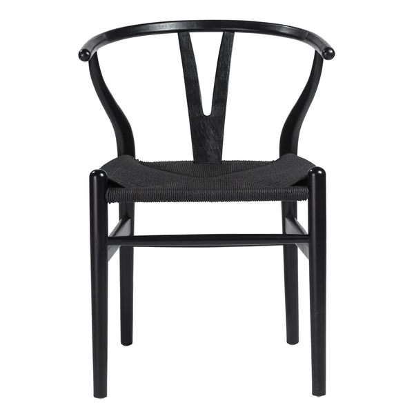 Tia Dining Chair Black/Black - Set Of 2 3 Tia Dining Chair Black/Black - Set Of 2 - Image 3