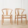 Tia Dining Chair Natural/Natural - Set Of 2