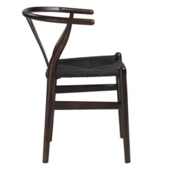 Tia Dining Chair Walnut/Black - Set Of 2 -Cozy Corner Shop webimage 013147761 3 jpg