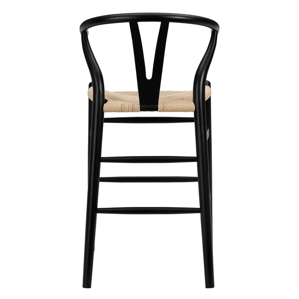 Tia Counter Stool - Black/Natural 5 Tia Counter Stool - Black/Natural - Image 5