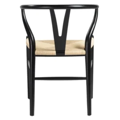 Tia Dining Chair Black/Natural - Set Of 2 -Cozy Corner Shop webimage 013191573 ALT3 jpg 1