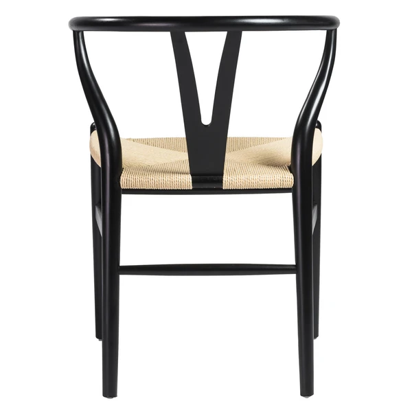 Tia Dining Chair Black/Natural - Set Of 2 5 Tia Dining Chair Black/Natural - Set Of 2 - Image 5