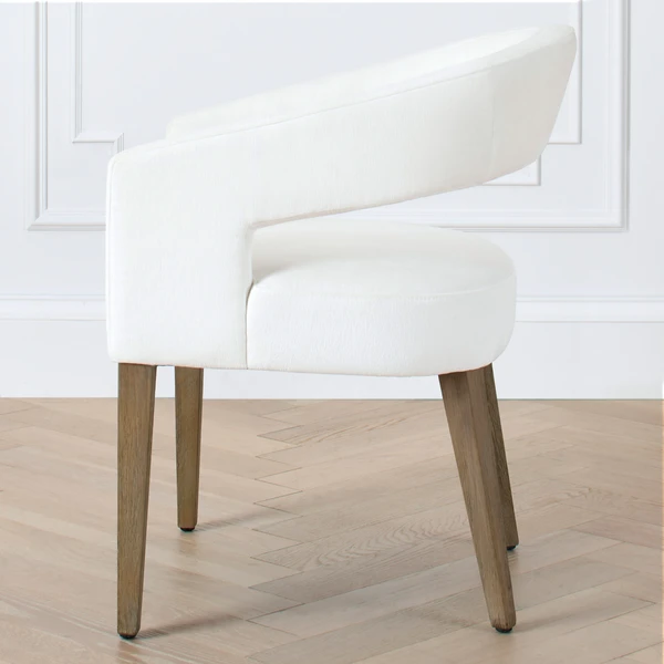 Philippa Dining Chair - Natural Grey 3 Philippa Dining Chair - Natural Grey - Image 3