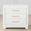 York 3 Drawer Nightstand