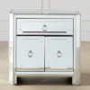 Simplicity Mirrored Nightstand