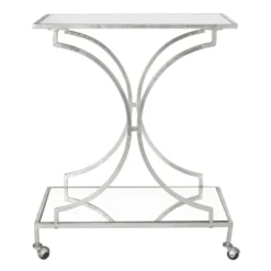 Arden Bar Cart - Silver