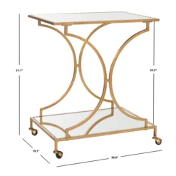 Arden Bar Cart - Gold -Cozy Corner Shop webimage 070126099 DIM