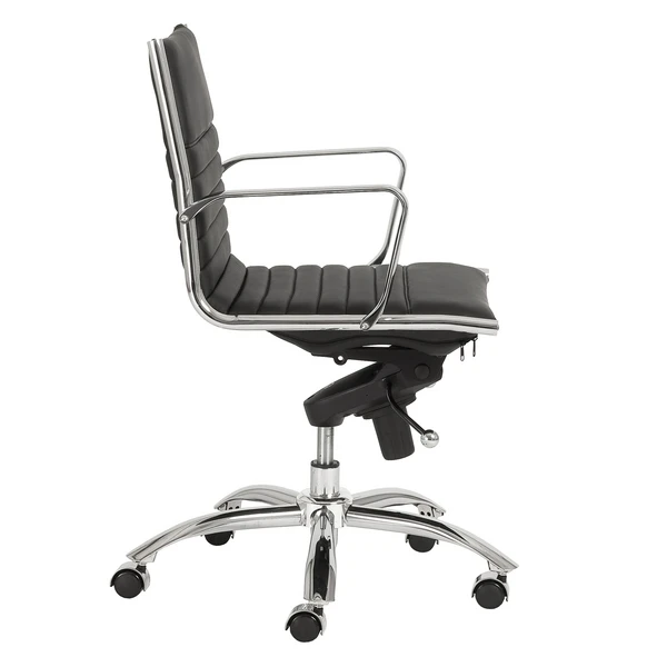 Darby Low Back Office Chair - Black 3 Darby Low Back Office Chair - Black - Image 3