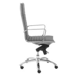 Darby High Back Office Chair - Grey -Cozy Corner Shop webimage 120161955 2 jpg