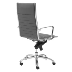 Darby High Back Office Chair - Grey -Cozy Corner Shop webimage 120161955 3 jpg