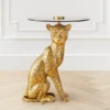 Cheetah Accent Table