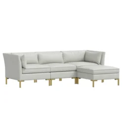 Zara 4 PC Ottoman Sectional