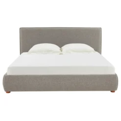 Inez Boucle Platform Bed