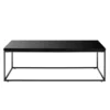 Cory Rectangle Coffee Table - Black/Black