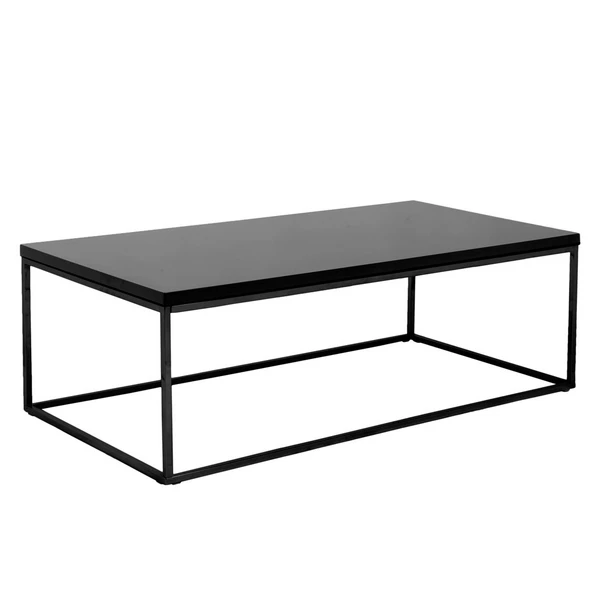 Cory Rectangle Coffee Table - Black/Black 2 Cory Rectangle Coffee Table - Black/Black - Image 2