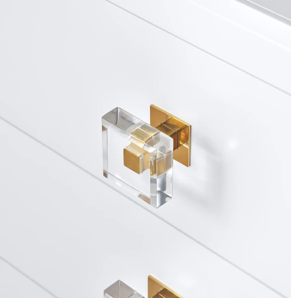 Uptown 6 Drawer Dresser - White 2 Uptown 6 Drawer Dresser - White - Image 2