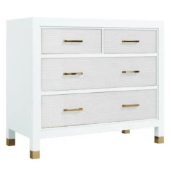 Monterey 4 Drawer Dresser - White