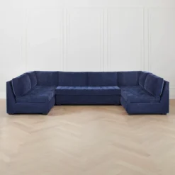 Eli Armless U Sectional - 3 PC