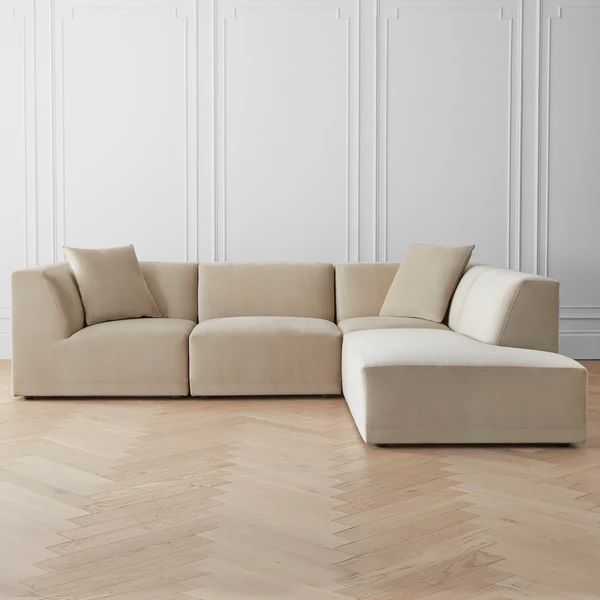 Fiona Bumper Chaise Sectional - 4 PC 2 Fiona Bumper Chaise Sectional - 4 PC - Image 2