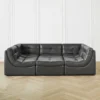 Convo Leather Sectional - 6 PC