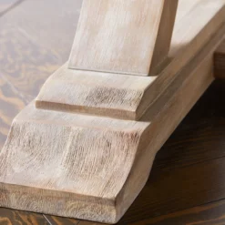 Archer Wash Oak Extending Dining Table -Cozy Corner Shop webimage 999509557 ARCHER WASHED OAK DTL2 jpg