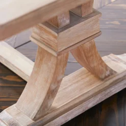 Archer Wash Oak Extending Dining Table -Cozy Corner Shop webimage 999509557 ARCHER WASHED OAK DTL4 jpg